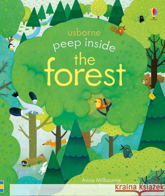 Peep Inside the Forest Anna Milbourne 9781474950817 Usborne Publishing Ltd