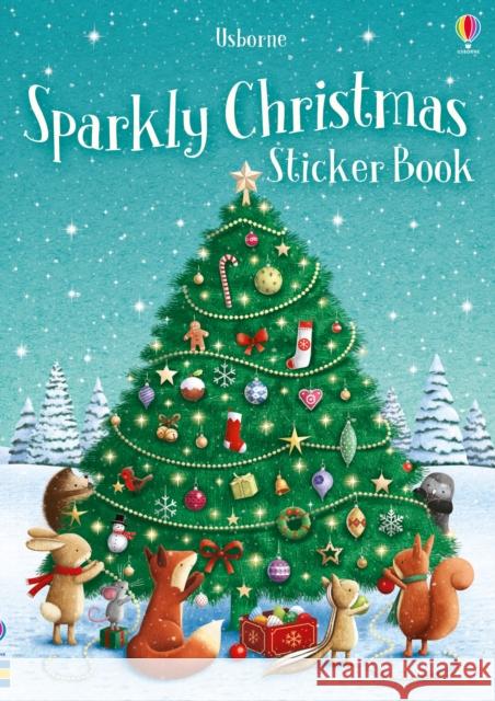 Sparkly Christmas Sticker Book Fiona Patchett 9781474953740