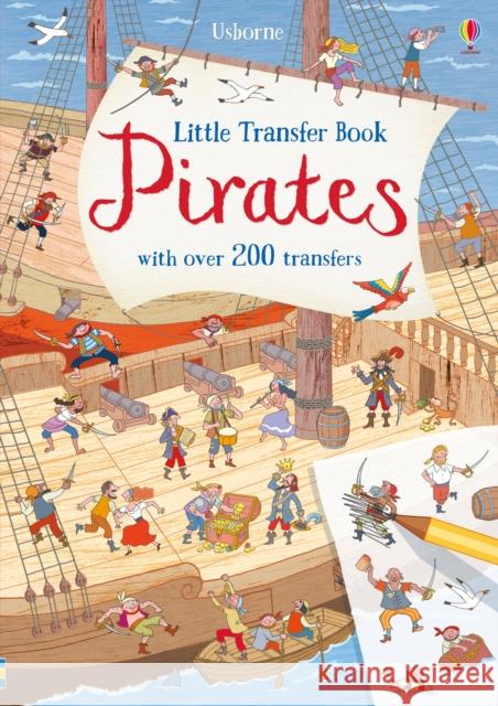 Pirates Little Transfer Activity Book Rob Lloyd Jones 9781474953757 Usborne Publishing