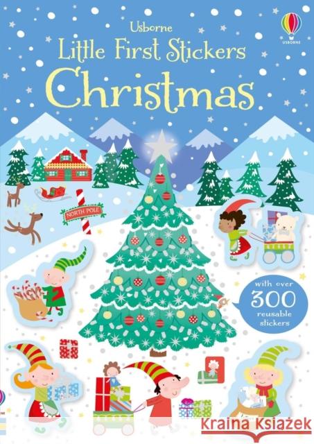 Little First Stickers Christmas Kirsteen Robson 9781474956604 Little First Stickers