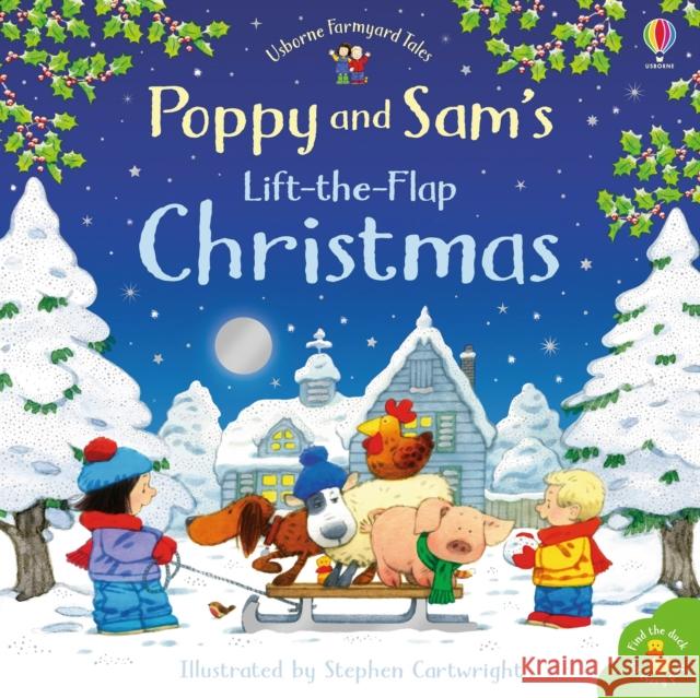 Poppy and Sam's Lift-the-Flap Christmas Heather Amery Stephen Cartwright  9781474956659 Usborne Publishing Ltd