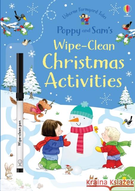 Poppy and Sam's Wipe-Clean Christmas Activities Sam Taplin Simon Taylor-Kielty  9781474962599