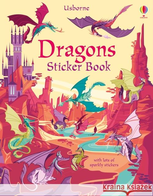 Dragons Sticker Book Fiona Watt 9781474966641 Usborne Publishing Ltd