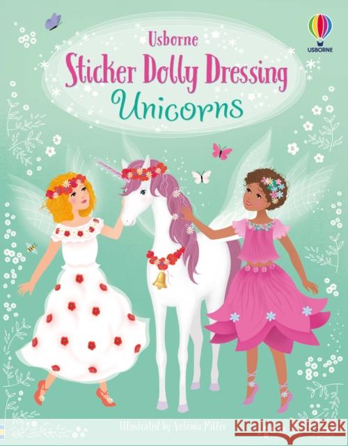 Sticker Dolly Dressing Unicorns Watt Fiona 9781474967822 Usborne Publishing Ltd