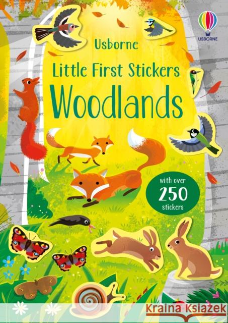 Little First Stickers Woodlands Caroline Young 9781474968201