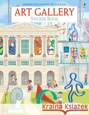 Art Gallery Sticker Book Abigail Wheatley 9781474968973