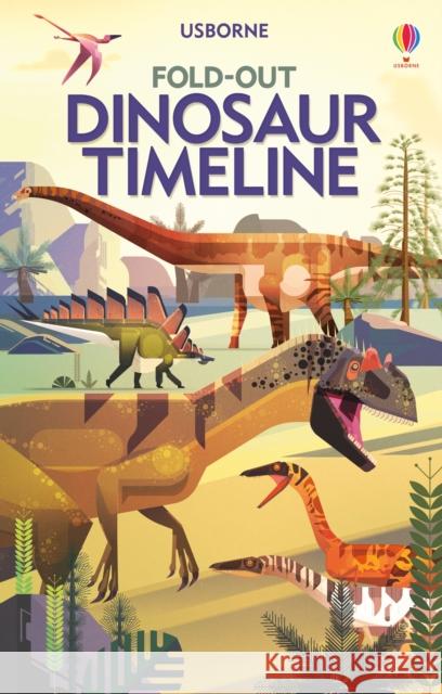 Fold-Out Dinosaur Timeline Rachel Firth   9781474969062 Usborne Publishing Ltd