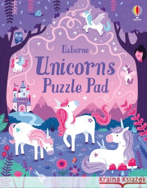 Unicorns Puzzle Pad Nolan, Kate 9781474969314 Usborne Publishing Ltd