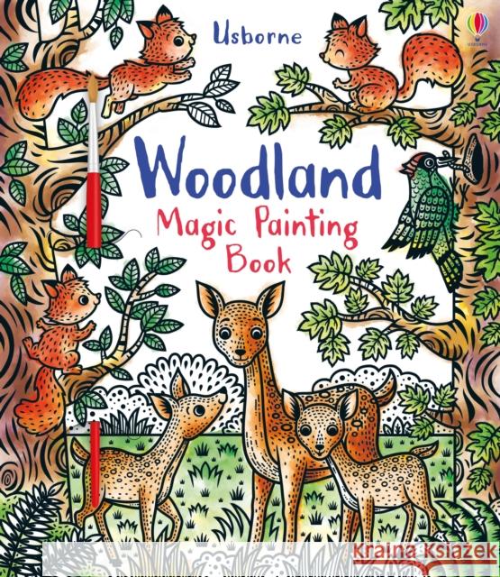 Woodland Magic Painting Book Federica Iossa 9781474970815 Usborne Publishing Ltd
