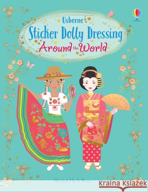 Sticker Dolly Dressing Around the World Emily Bone Jo Moore  9781474973410