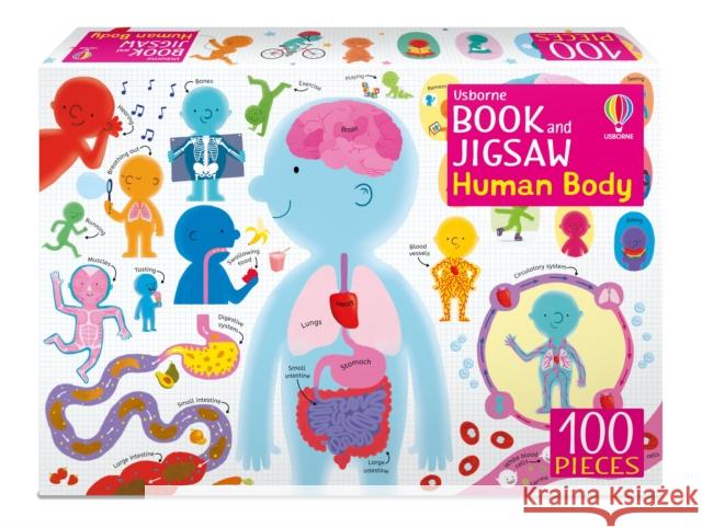 Usborne Book and Jigsaw Human Body Sam Smith 9781474985291 Usborne Publishing Ltd