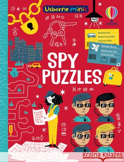 Spy Puzzles Sam Smith Sam Smith Various 9781474985345 Usborne Publishing Ltd