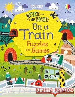 Never Get Bored on a Train Puzzles & Games James Maclaine 9781474985475