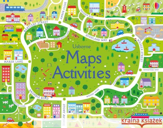 Maps Activities KATE NOLAN 9781474985529 USBORNE