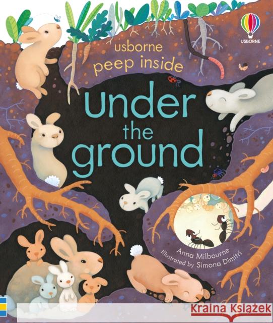 Peep Inside Under the Ground ANNA MILBOURNE 9781474986076