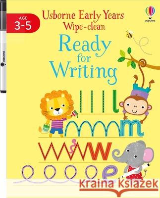 Early Years Wipe-Clean Ready for Writing Jessica Greenwell 9781474986694