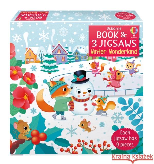Usborne Book and 3 Jigsaws: Winter Wonderland Sam Taplin 9781474988841 Usborne Publishing Ltd