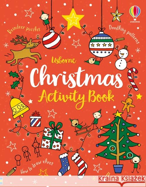 Christmas Activity Book Rebecca Gilpin 9781474989060 Usborne Publishing Ltd