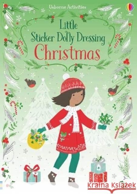 Little Sticker Dolly Dressing Christmas Fiona Watt 9781474989084