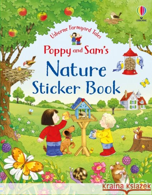 Poppy and Sam's Nature Sticker Book Kate Nolan Kate Nolan Simon Taylor-Kielty 9781474990066 Usborne Publishing Ltd