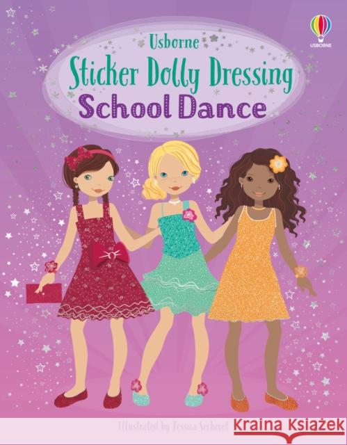 Sticker Dolly Dressing School Dance Fiona Watt 9781474990844 Usborne Publishing Ltd