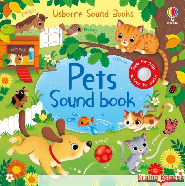 Pets Sound Book Sam Taplin 9781474994699