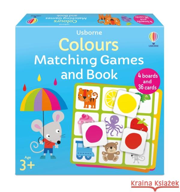 Colours Matching Games and Book Kate Nolan 9781474998147