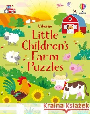 Little Children's Farm Puzzles Kirsteen Robson 9781474998697 Usborne Publishing Ltd