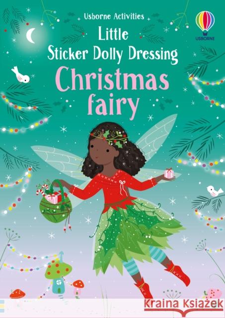 Little Sticker Dolly Dressing Christmas Fairy FIONA WATT 9781474999229