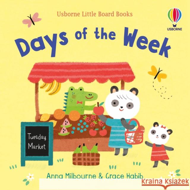 Days of the week Anna Milbourne 9781474999373 Usborne Publishing Ltd