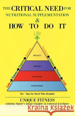 The Critical Need For Nutritional Supplementation & How To Do It McCormick M. S., Kyle L. 9781475012521 Createspace Independent Publishing Platform