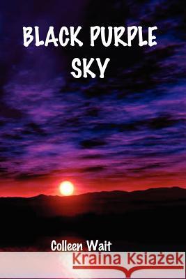 Black Purple Sky Colleen Wait 9781475017120 Createspace