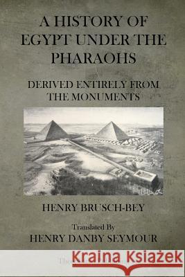 A History of Egypt Under the Pharaohs Henry Brusch-Bey Henry Danby Seymour 9781475067323 Createspace