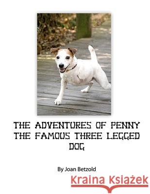 The Adventures of Penny the Famous Three Legged Dog: Children's book about overcoming handicaps, disabilities and other challenges from a handicapped Betzold, Travis 9781475082494 Createspace