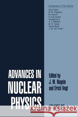 Advances in Nuclear Physics: Volume 26 Negele, J. W. 9781475705690