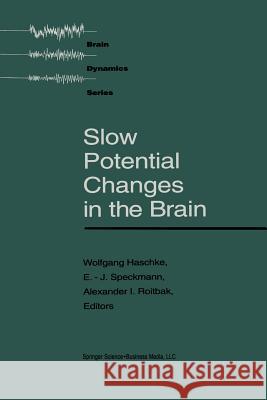 Slow Potential Changes in the Brain Haschke                                  Speckmann 9781475713817