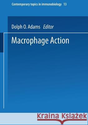 Macrophage Activation Dolph O. Adams 9781475714470 Springer