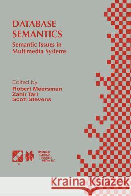 Database Semantics: Semantic Issues in Multimedia Systems Tari, Zahir 9781475749168