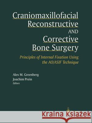 Craniomaxillofacial Reconstructive and Corrective Bone Surgery: Principles of Internal Fixation Using Ao/Asif Technique Greenberg, Alex M. 9781475776942 Springer