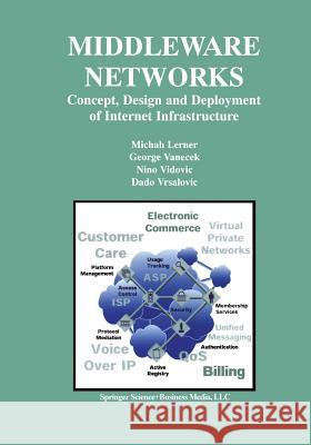 Middleware Networks: Concept, Design and Deployment of Internet Infrastructure Lerner, Michah 9781475783643 Springer