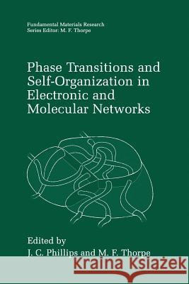 Phase Transitions and Self-Organization in Electronic and Molecular Networks J. C. Phillips M. F. Thorpe 9781475787023 Springer