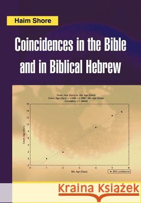 Coincidences in the Bible and in Biblical Hebrew Haim Shore 9781475963090
