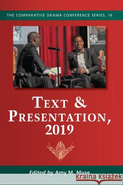Text & Presentation, 2019 Amy M. Muse 9781476670386 McFarland & Company