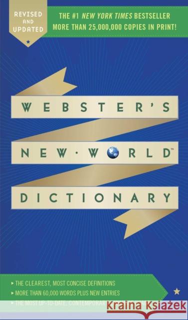 Webster's New World Dictionary Webster's New World 9781476705040 Pocket Books