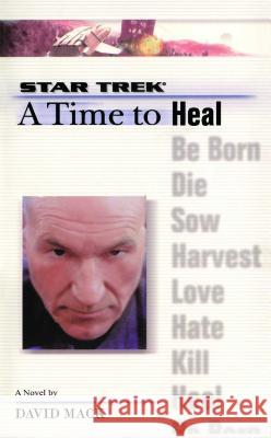 A Star Trek: The Next Generation: Time #8: A Time to Heal David Mack 9781476777221 Pocket Books/Star Trek