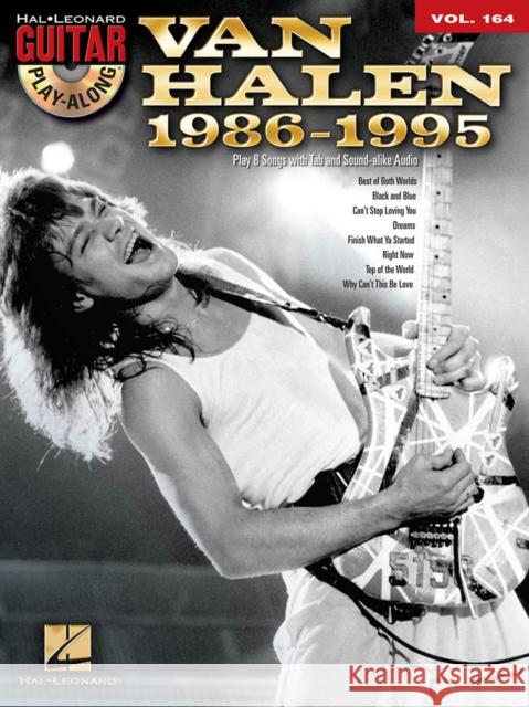 Van Halen 1986-1995 Guitar Play-Along Vol. 164  9781476874487 Hal Leonard Publishing Corporation