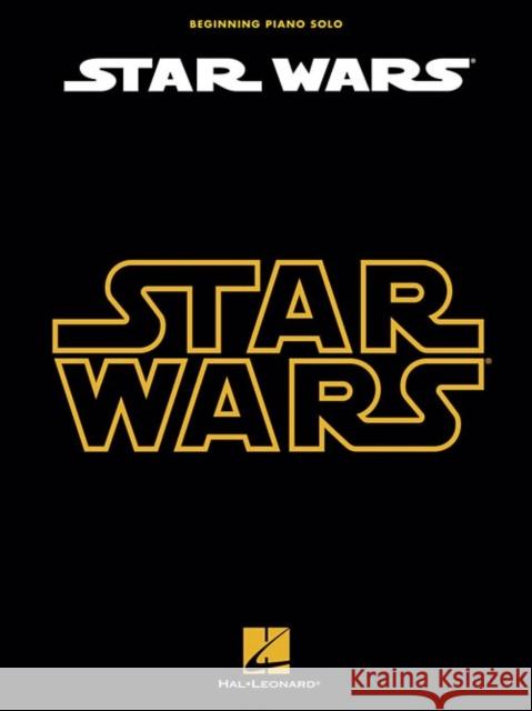 Star Wars for Beginning Piano Solo John Williams 9781476874630 Hal Leonard Corporation