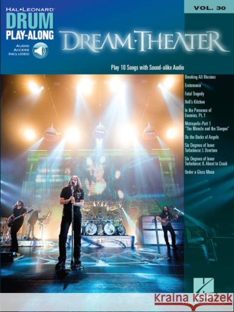 Dream Theater Drum Play-Along Volume 30  9781476889443 Hal Leonard Corporation