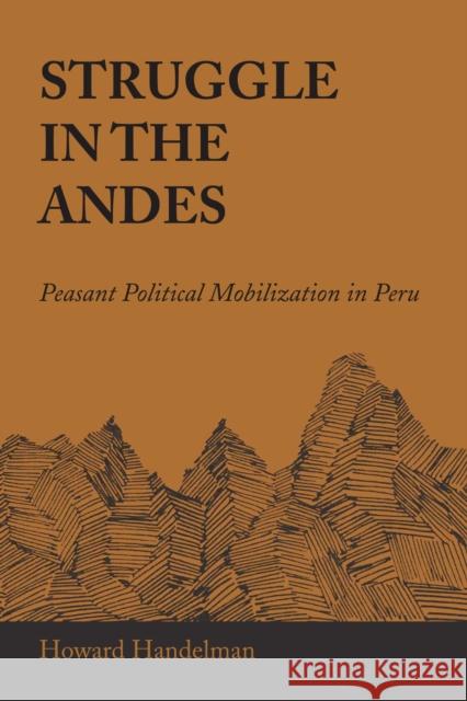 Struggle in the Andes: Peasant Political Mobilization in Peru Handelman, Howard 9781477302750 University of Texas Press