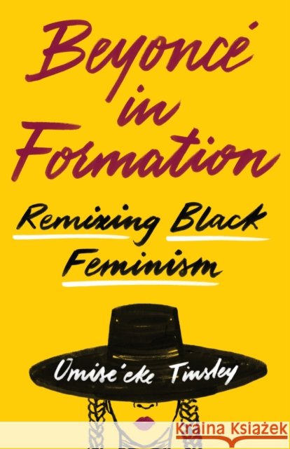 Beyonce in Formation: Remixing Black Feminism Omise'eke Natasha Tinsley 9781477318393 University of Texas Press